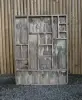 Product image 1 of the product “Wall Art - Human Tribe, made from recycelt wood. 60 x 80 cm ”